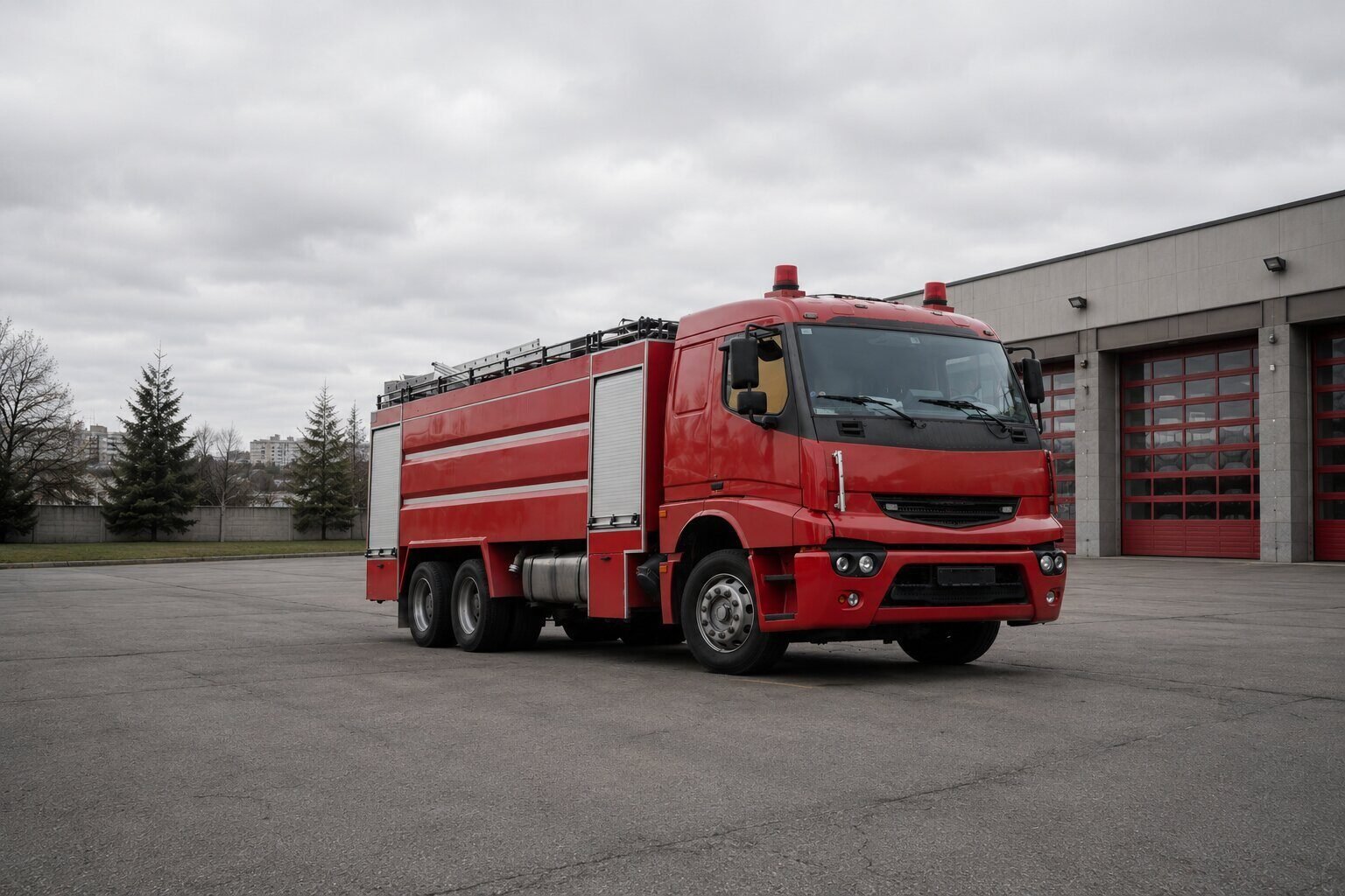 Camion-citerne d'arrosage / incendie